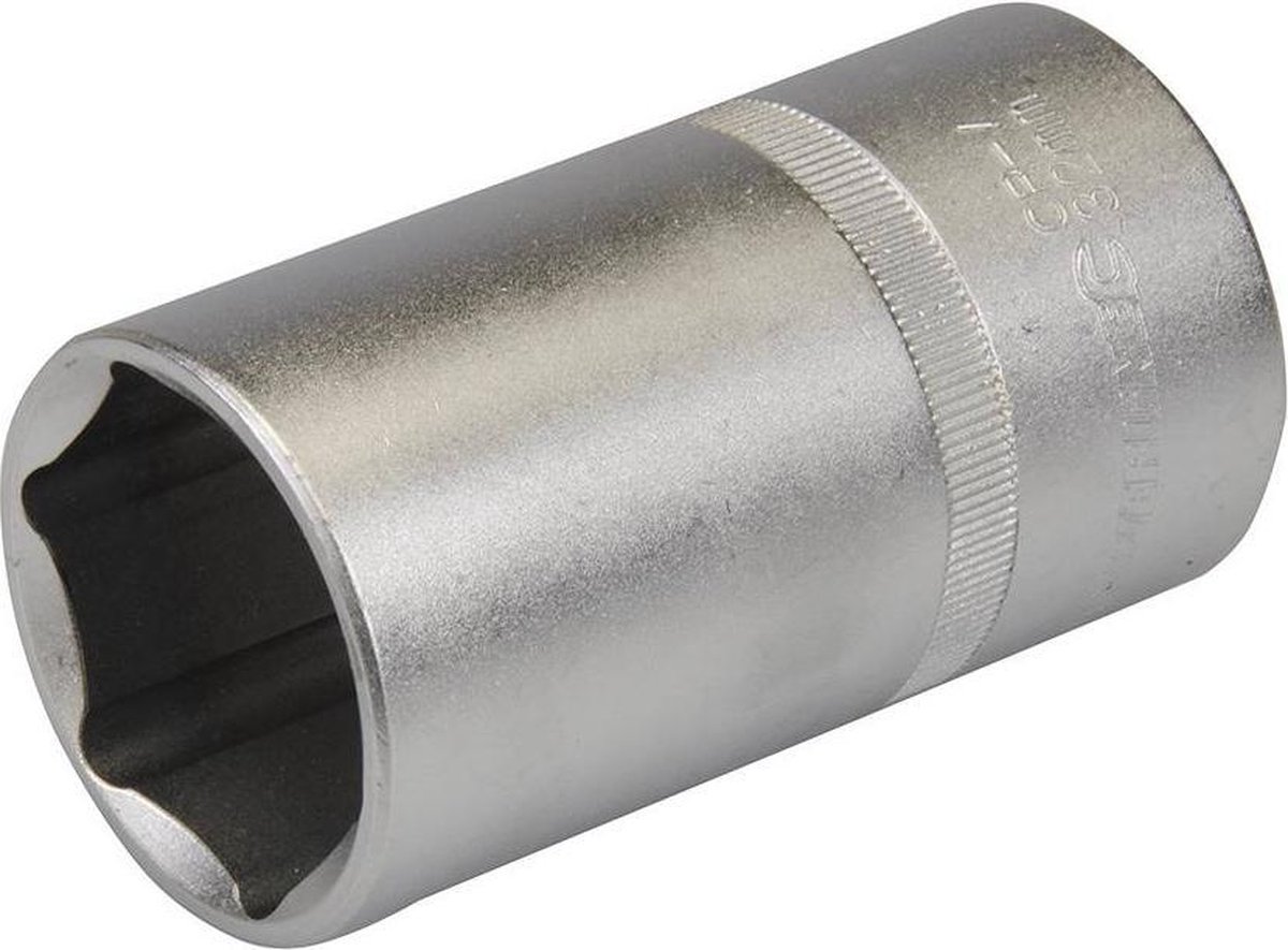 Silverline line 718106 Diepe dopsleutel - Zeskant - 32mm - 1/2" - Silver