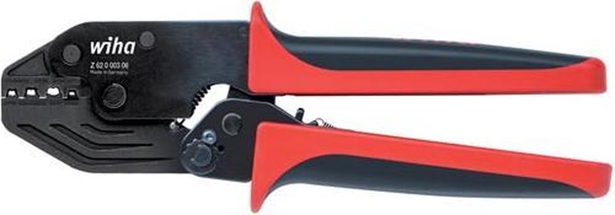 Wiha Z 62 0 06 Krimpgereedschap voor niet-geisoleerde platte stekkers - 220 mm
