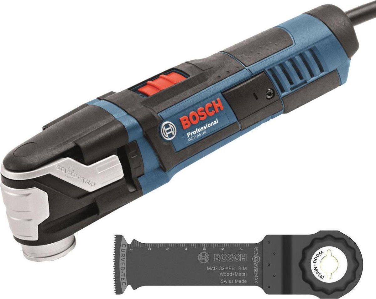 Bosch GOP 55-36 Multitool + invalzaagblad - 550W
