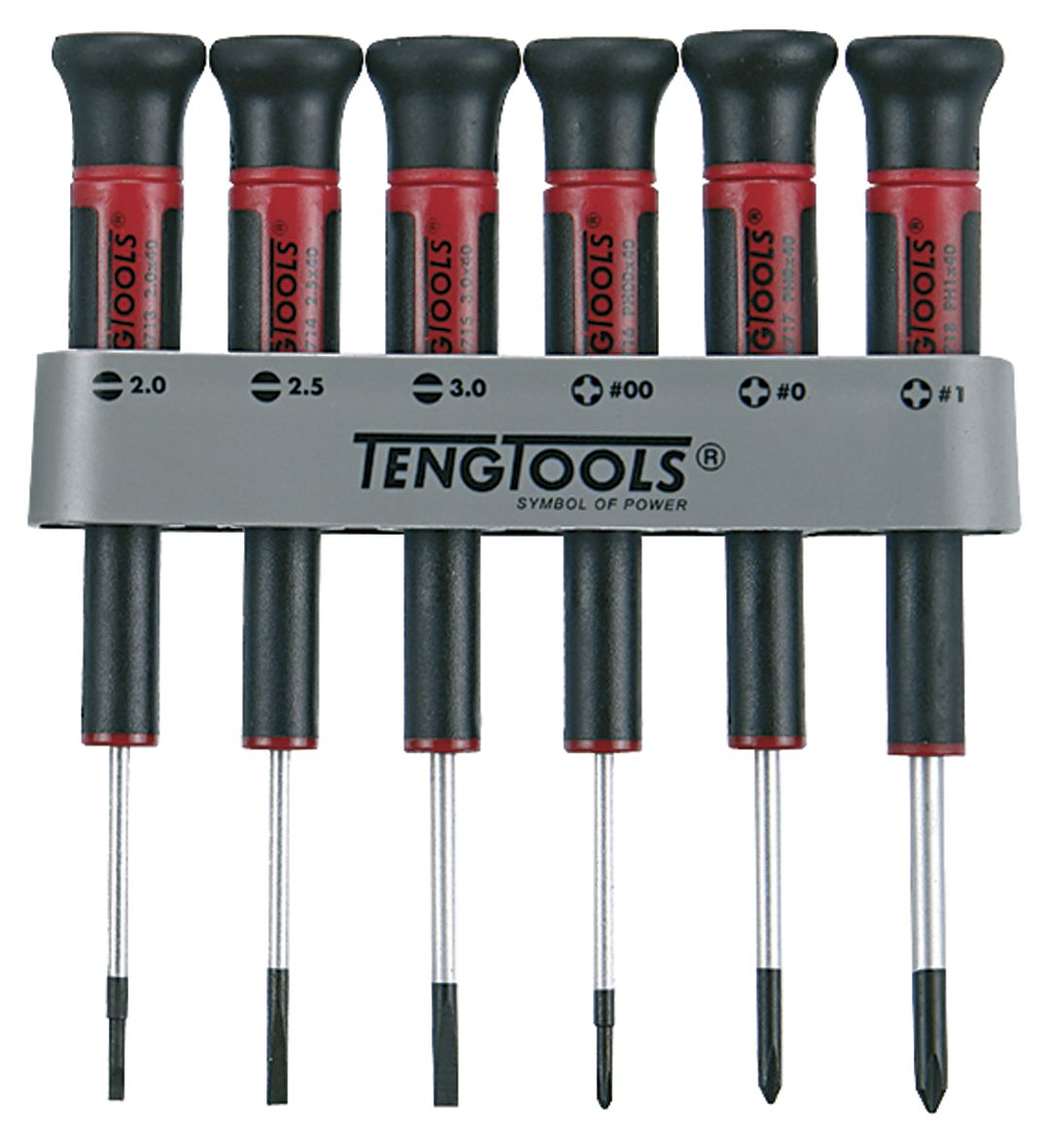 Teng Tools MDM706 6 delige Precisie Schroevendraaierset