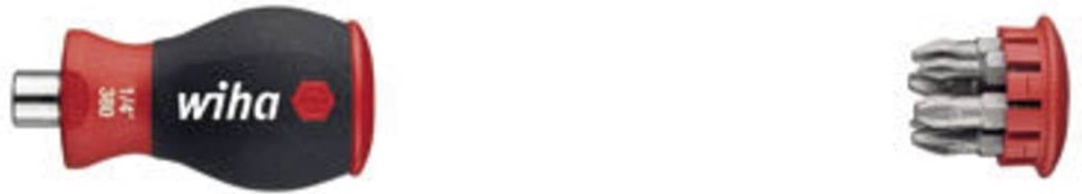 Wiha SB380102 Schroevendraaier met bitmagazijn magnetisch - PZ - PH