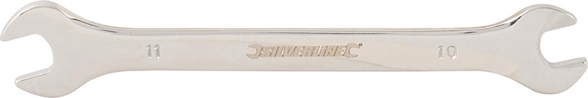 Silverline line 380112 Steeksleutel - 10 x 11mm - Silver