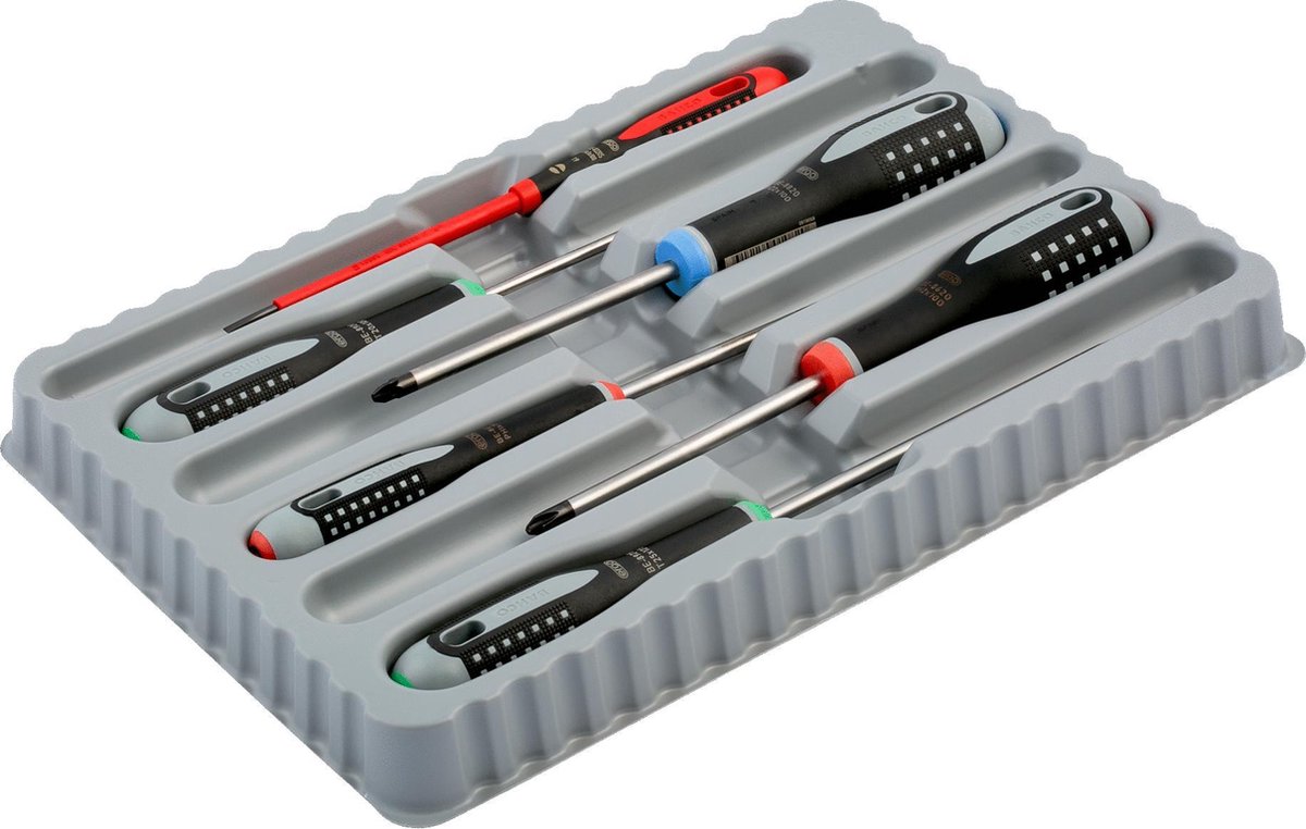 Bahco BE-9871 6-delige ERGO Schroevendraaierset