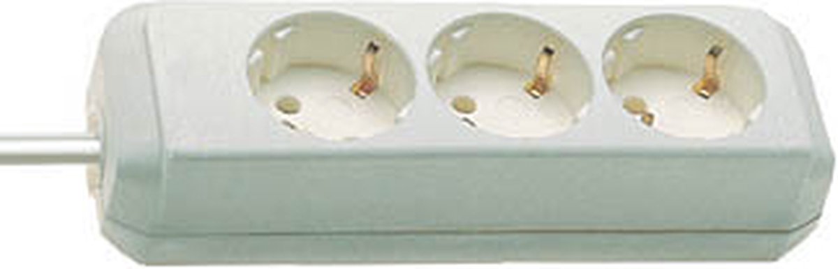 Brennenstuhl 1158610015 3 Voudige stekkerdoos - 1,5m x 17cm - Wit