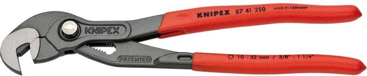 Knipex 87 41 250 RAPTOR Verstelbare moerentang - 250mm - Grijs