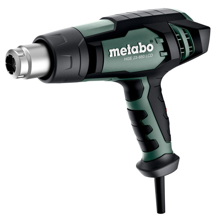 Metabo HGE 23-650 LCD Heteluchtpistool incl. accessoires in Box - 2300W