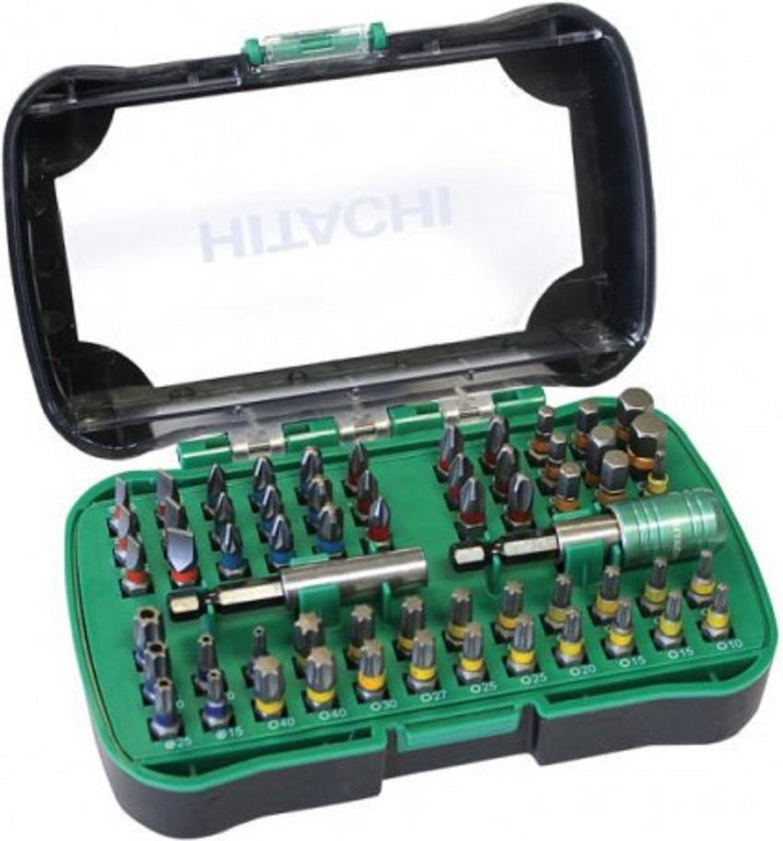 Hitachi HiKOKI 750364 Bitset 60-delig - 1/4" - 25 mm