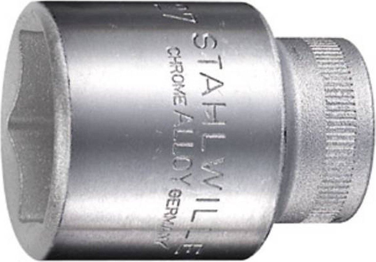 Stahlwille 52-17 Dopsleutel - Zeskant - 1/2" - 17mm (L= 38 mm)
