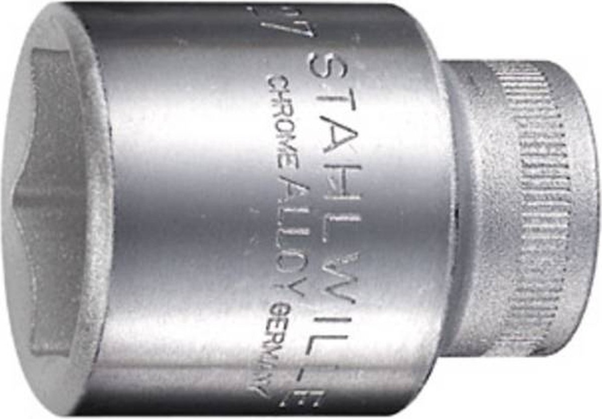 Stahlwille 52-12 Dopsleutel - Zeskant - 1/2" - 12mm (L= 38 mm)