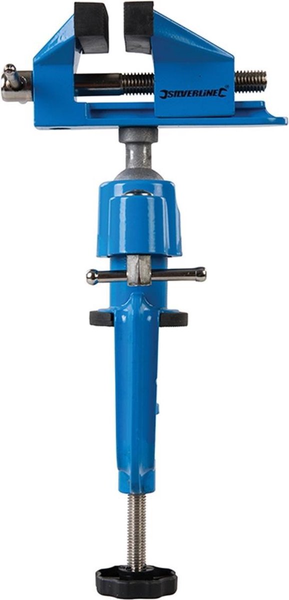 Silverline line VC17 Multi-hoek bankschroef - 70mm - Silver