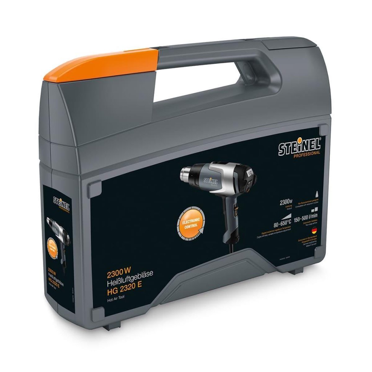 Steinel HG 2320 E KFZ Heteluchtpistool in koffer - 2300W - 253mm