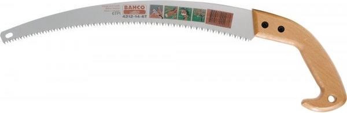 Bahco 4211-14-6T Snoeizaag - Traditioneel - 360mm