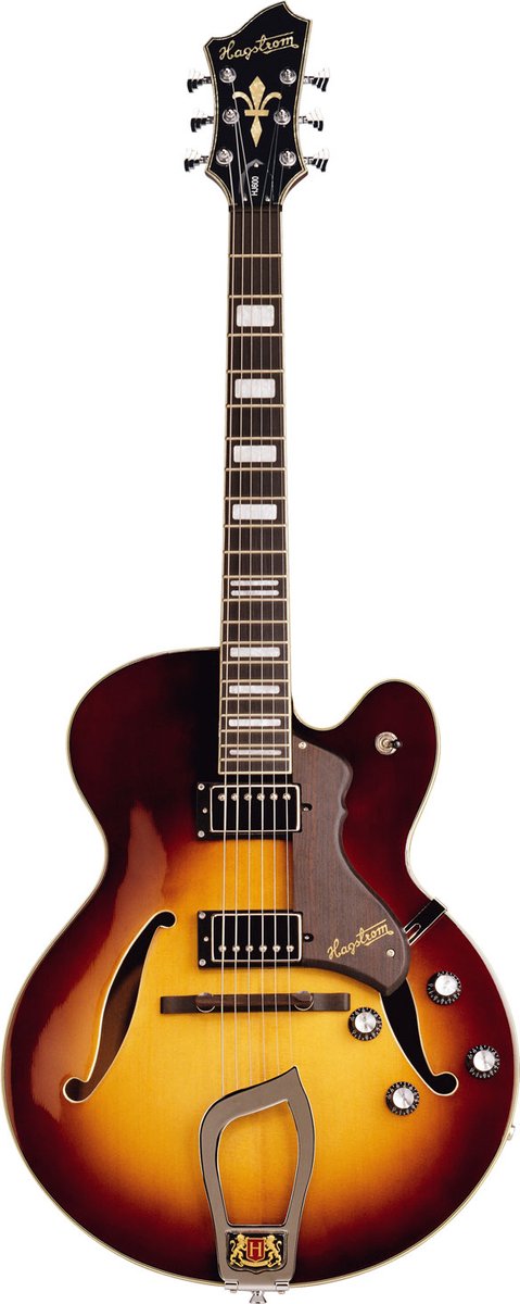 Hagstrom HJ800 Vintage Sunburst elektrische gitaar