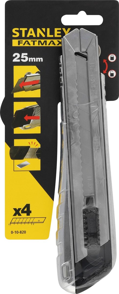 Stanley 0-10-820 FatMax 7 Delige afbreekmessen set - 210 x 140 x 25mm