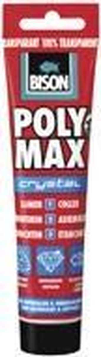 Bison 6300417 Poly Max Crystal Express Constructielijm - 115g