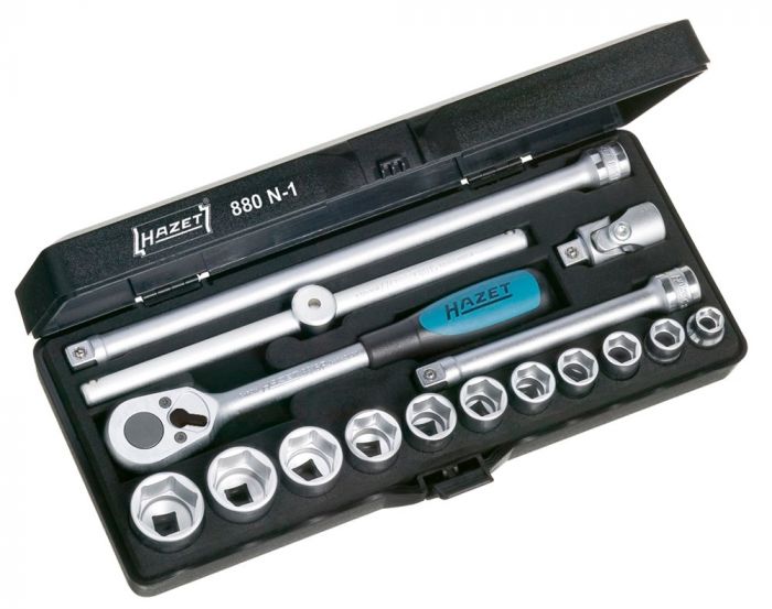 Hazet 880N-1 16-delige Dopsleutelset - 3/8''