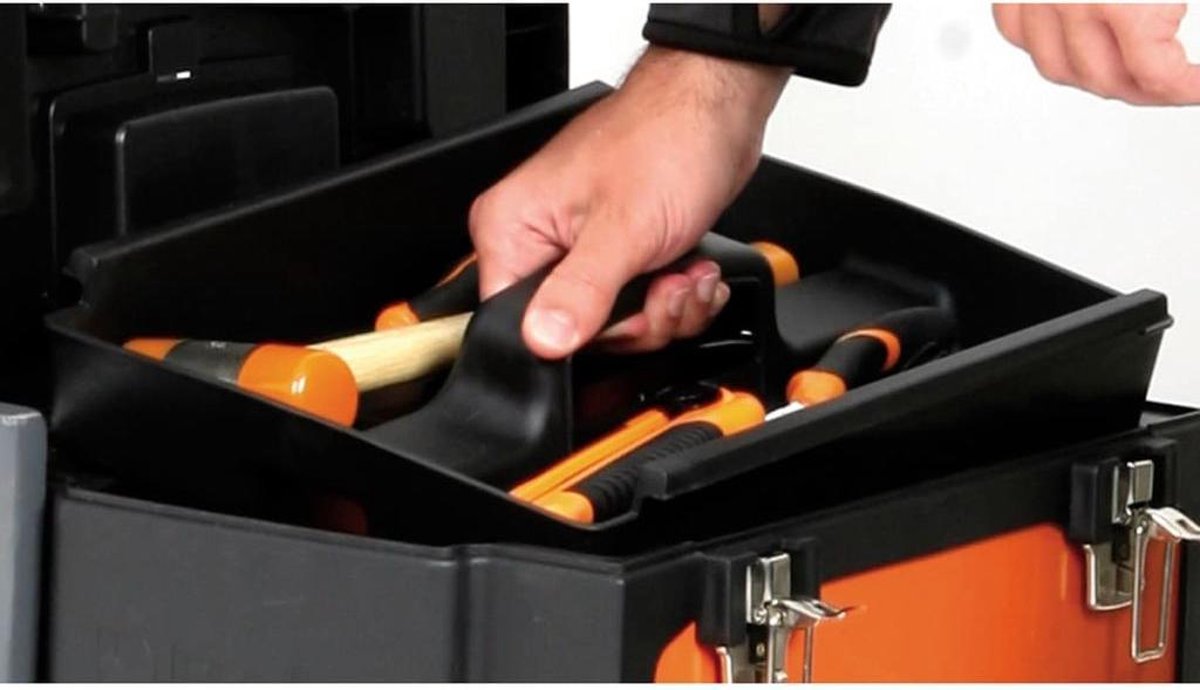 Beta Tools Beta C42H Trolley met 3 compartementen - 220 x 180 x 320mm - Oranje