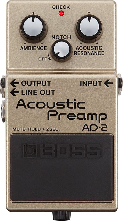 BOSS AD-2 Acoustic Preamp pedaal