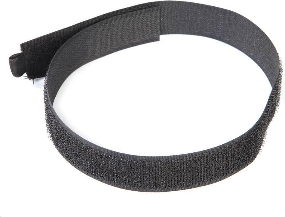Fixman 378153 Kabelbinders - Klittenband - 450mm - zwart (10st)