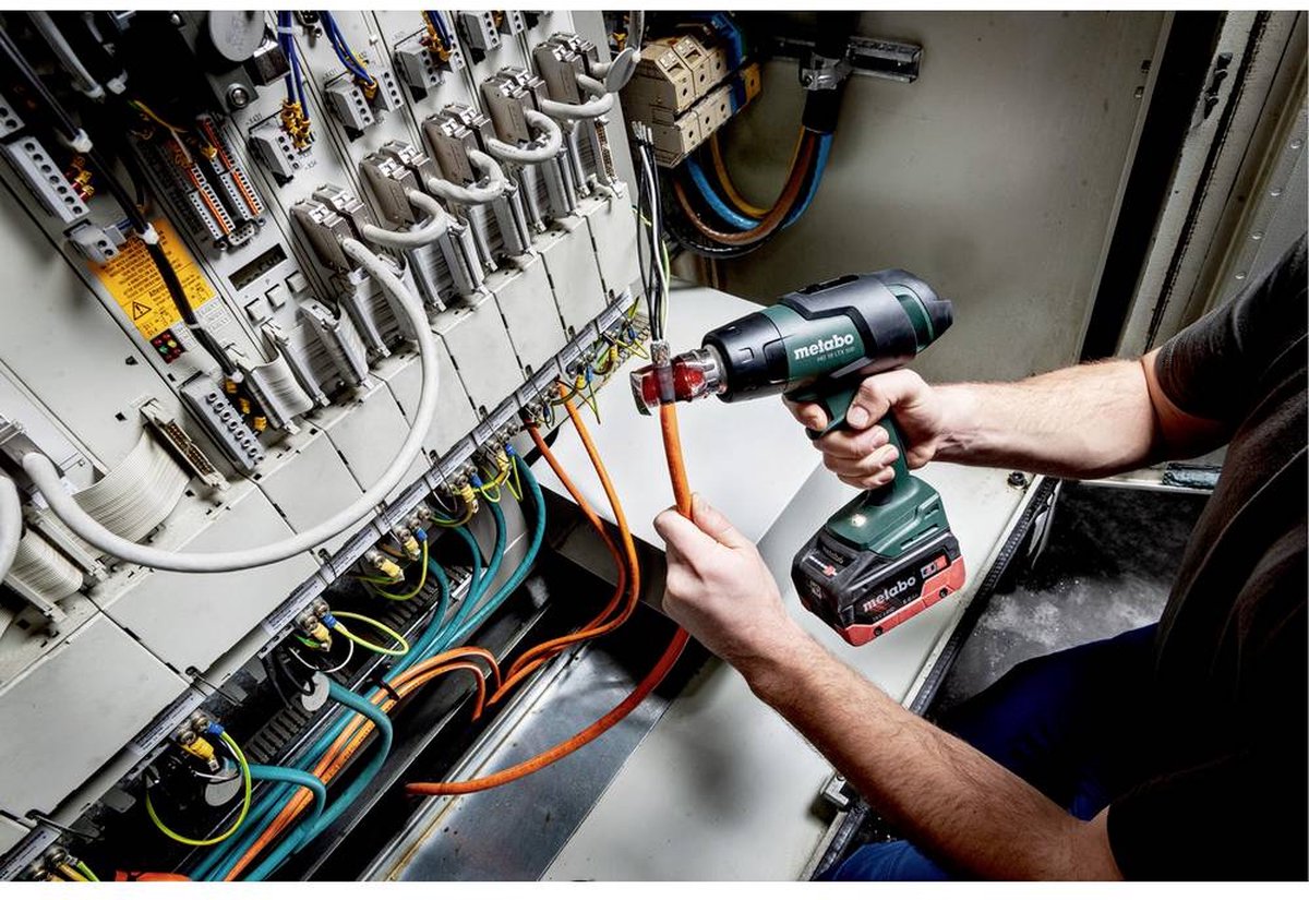 Metabo HG 18 LTX 500-M 18V Li-ion accu Heteluchtpistool body in MetaLoc - 500°C