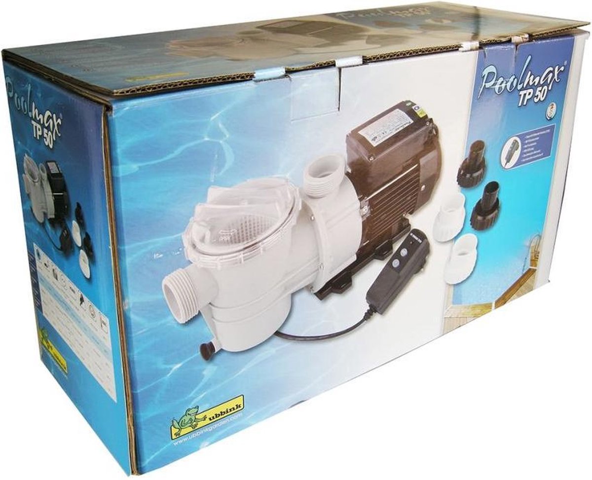 Ubbink 7504297 Poolmax TP 50 Zwembadpomp - 12.600 l/h - Zwart
