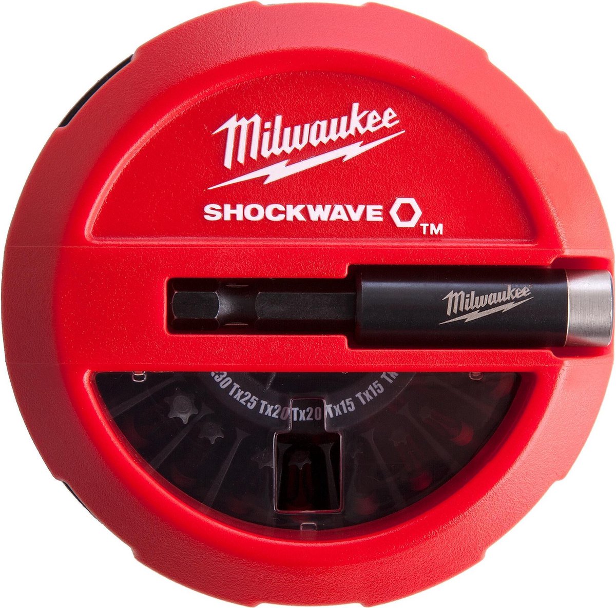 Milwaukee 4932430904 Shockwave Puck set 15 delige impact duty bitset in cassette