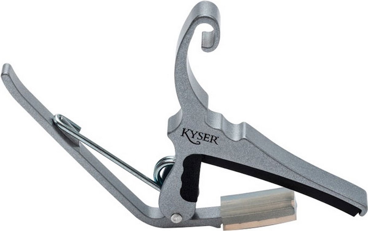Kyser Quick-Change Acoustic capo voor westerngitaar - Silver