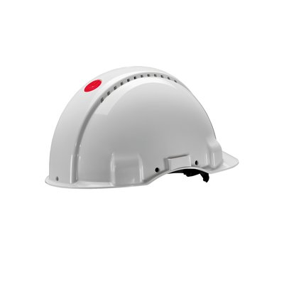 3M™ PELTOR G3000CUV-VI Veiligheidshelm met pinlock Plastic sweatband - Wit