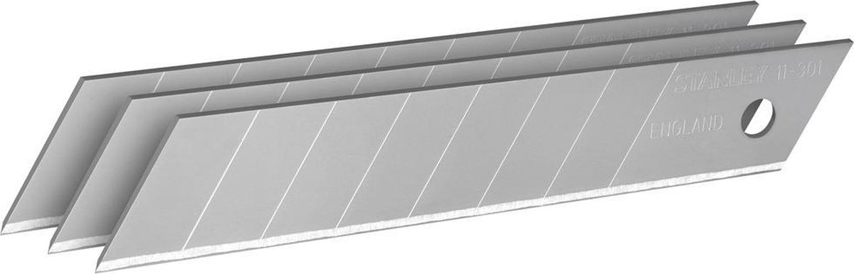 BLACK+DECKER Stanley 1-11-301 Afbreekmesjes - 18mm (100st)