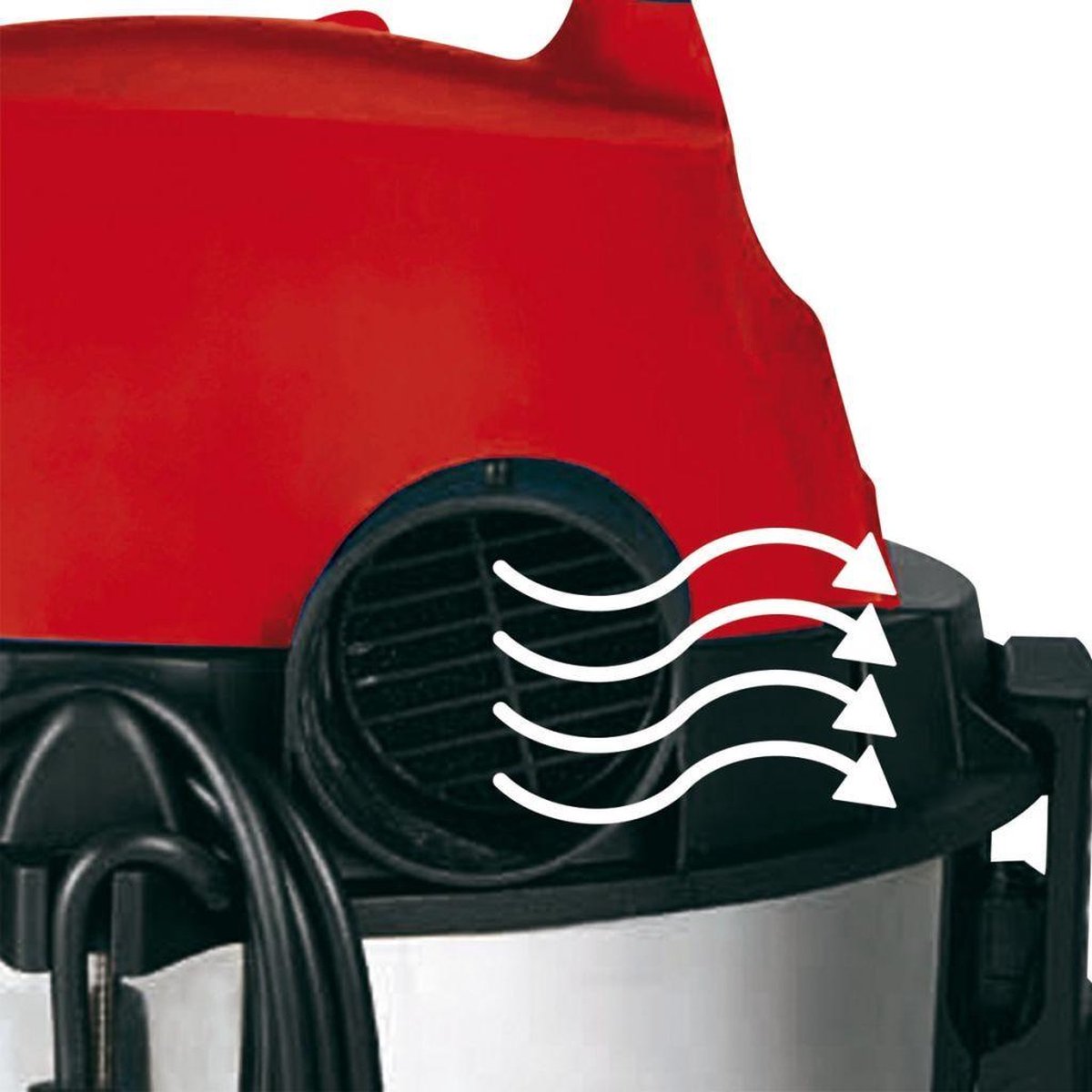 Einhell TC-VC1820 S Bouwstofzuiger - 1250W - 20L