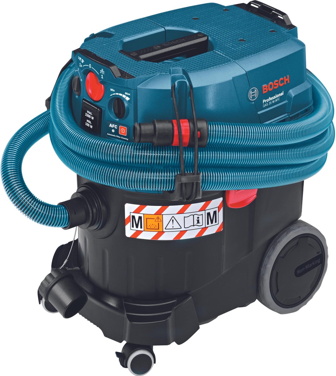 Bosch GAS35MAFC Bouwstofzuiger - 1380W - M-klasse - 35L - BE/FR aansluiting (penaarde)