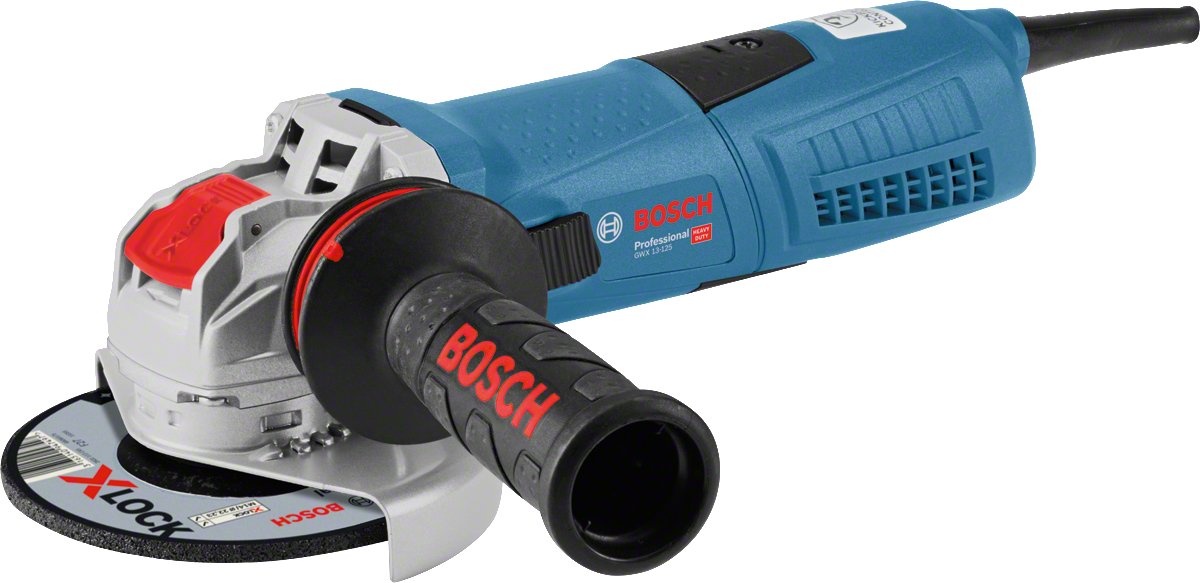 Bosch GWX 13-125 X-LOCK Haakse slijper - 1300W - 125mm - softstart