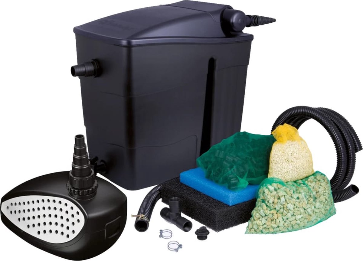 Ubbink 1355071 Filtramax 12500 Vijverfilter - Inclusief UV-Filter - Complete set voor vijvers tot 12.500L - Zwart