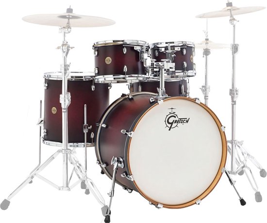 Gretsch Catalina Maple 5-delige shellset Deep Cherry Burst