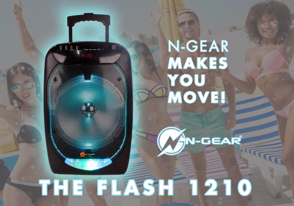 N-Gear The Flash 1210 - Zwart