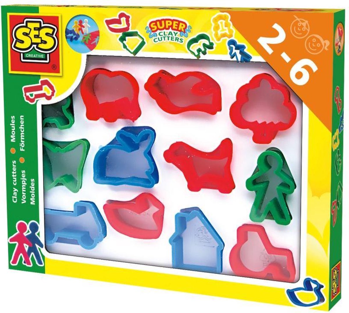 Ses Kleivormpjes 12 pack