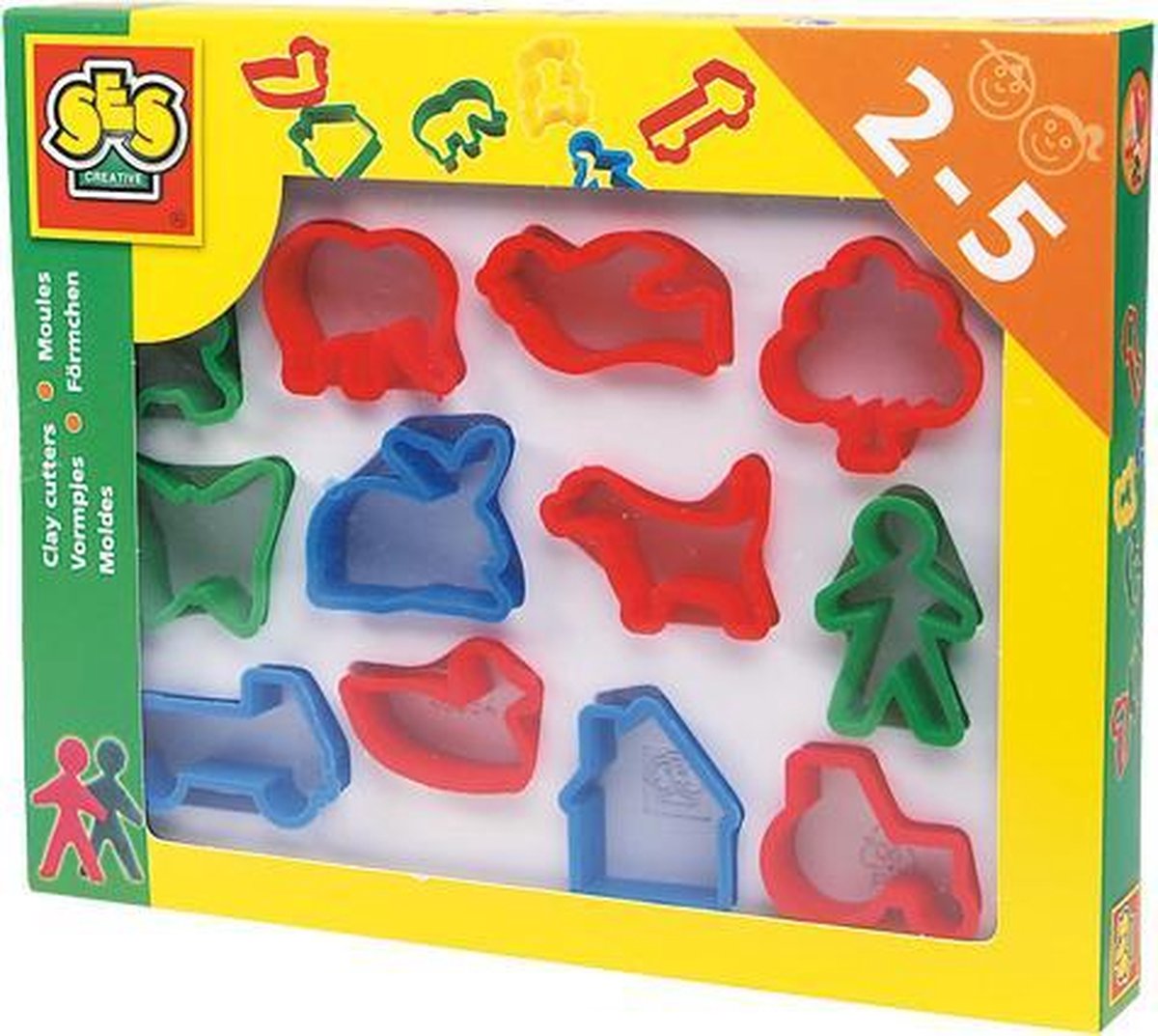 Ses Kleivormpjes 12 pack
