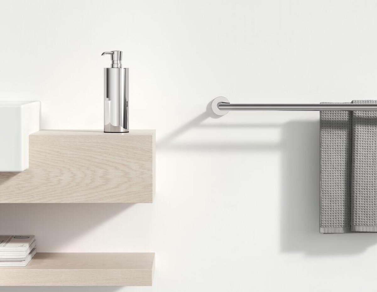 Geesa Nemox handdoekhouder dubbel 60 cm Chroom