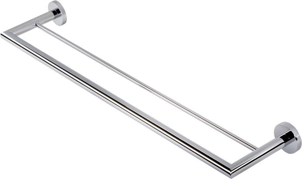 Geesa Nemox handdoekhouder dubbel 60 cm Chroom