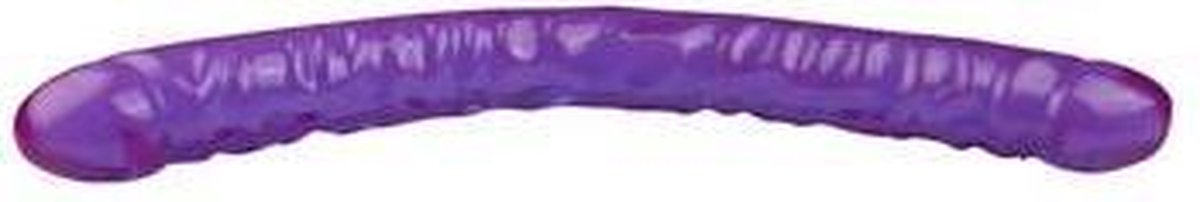 Crystal Jellies Double Dong - - Paars