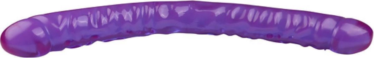 Crystal Jellies Double Dong - - Paars