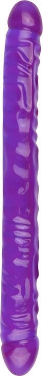 Crystal Jellies Double Dong - - Paars