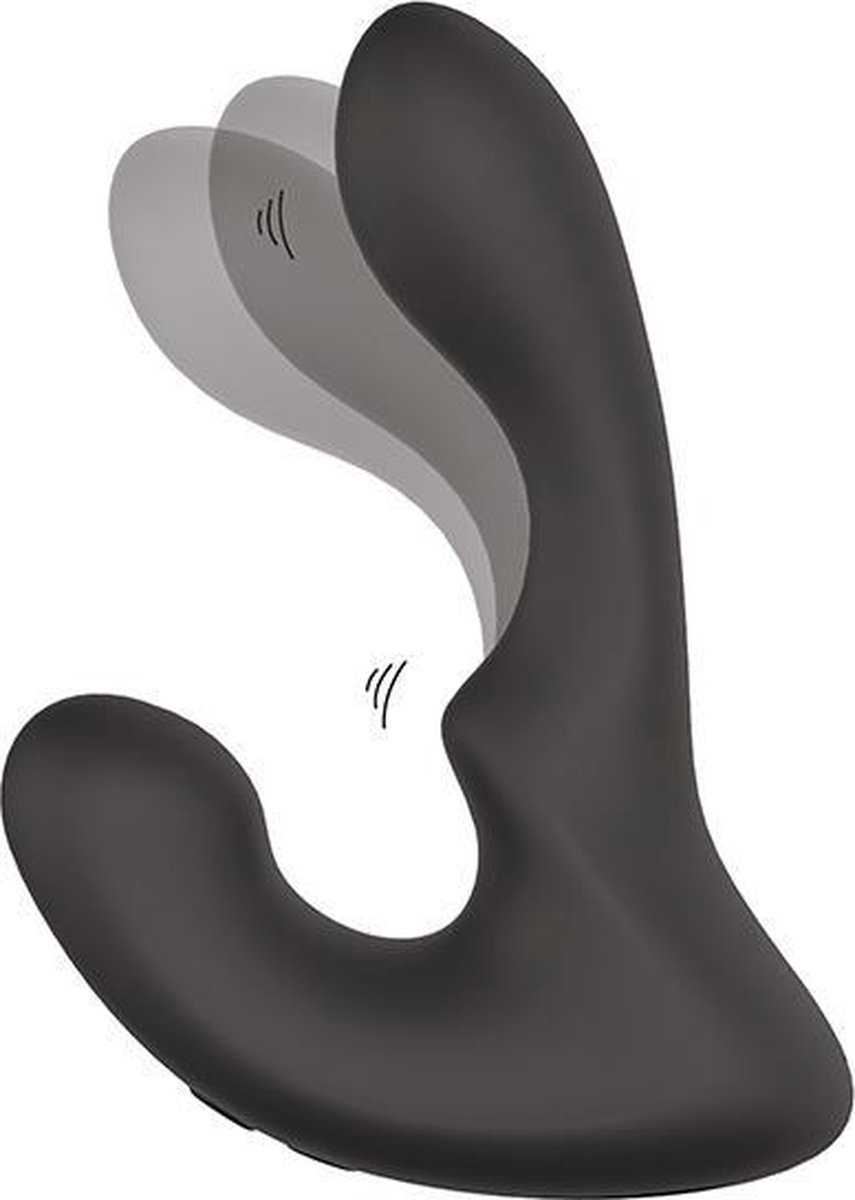 Dream Toys Cheeky Love Booty Rocker Anaalvibrator - Zwart