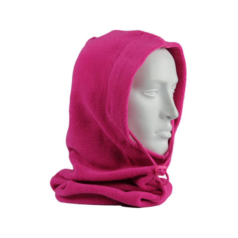 Bernardino Fleece muts fuchsia one size voor volwassenen - Roze