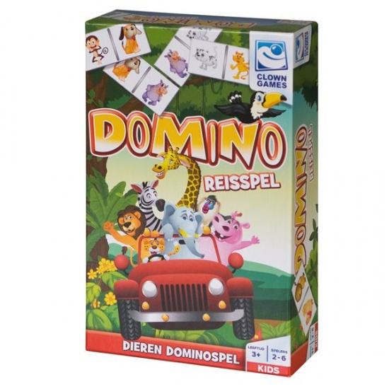 Clown Games domino reisspel 28-delig