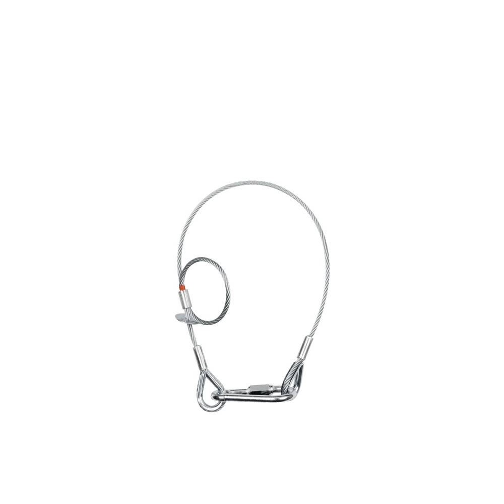 Showtec Saveking 5mm 0.6m safetykabel met rem 60 kg neutraal