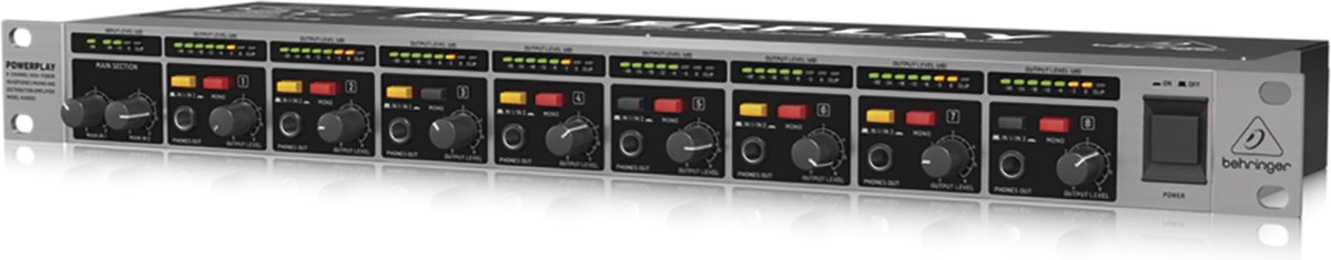 Behringer POWERPLAY HA8000 V2 hoofdtelefoon versterker