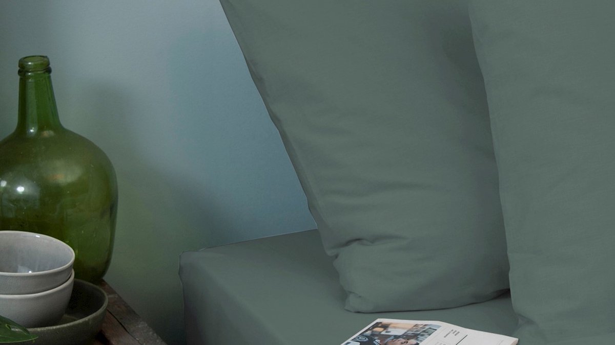 Cinderella Dekbedovertrekset Katoen Weekend - green - Groen