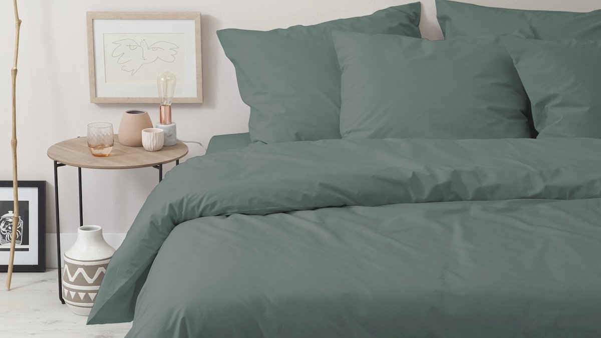 Cinderella Dekbedovertrekset Katoen Weekend - green - Groen