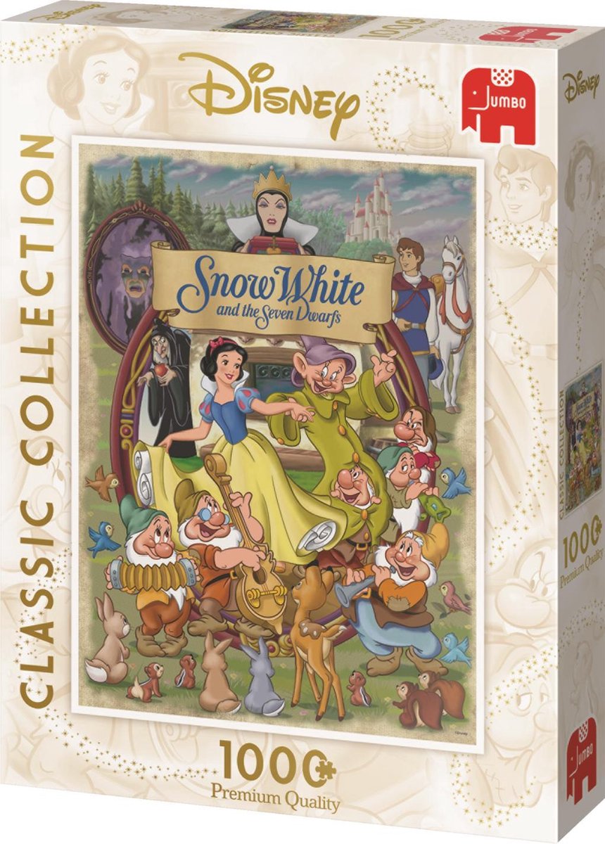 Jumbo Disney Snow White (1000 stukjes)